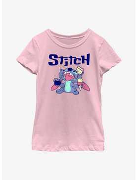 Disney Lilo And Stitch Eat Youth Girls T-Shirt, , hi-res