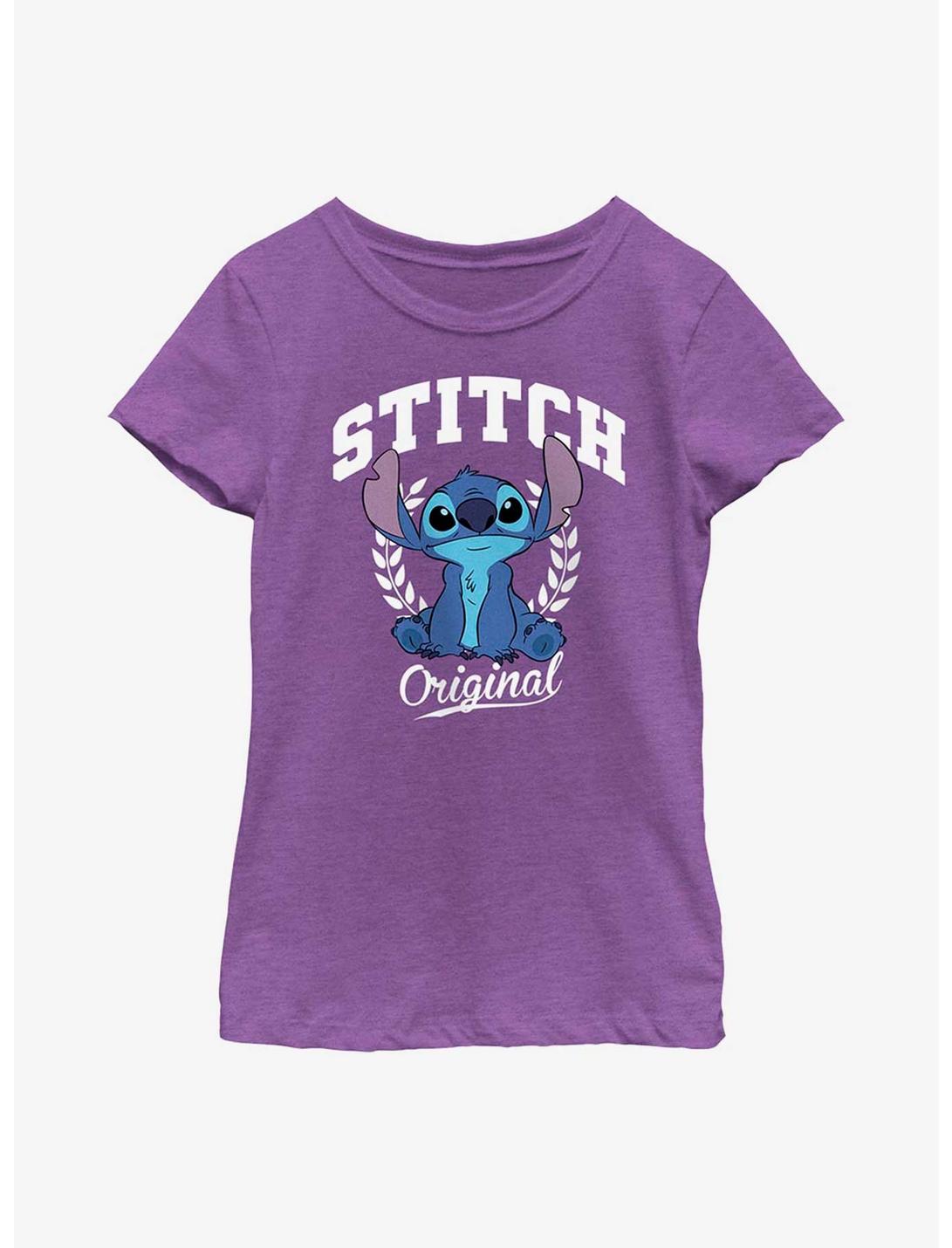 Disney Lilo And Stitch Original Youth Girls T-Shirt, PURPLE BERRY, hi-res