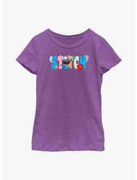 Disney Lilo And Stitch Tropic Shades Youth Girls T-Shirt, , hi-res