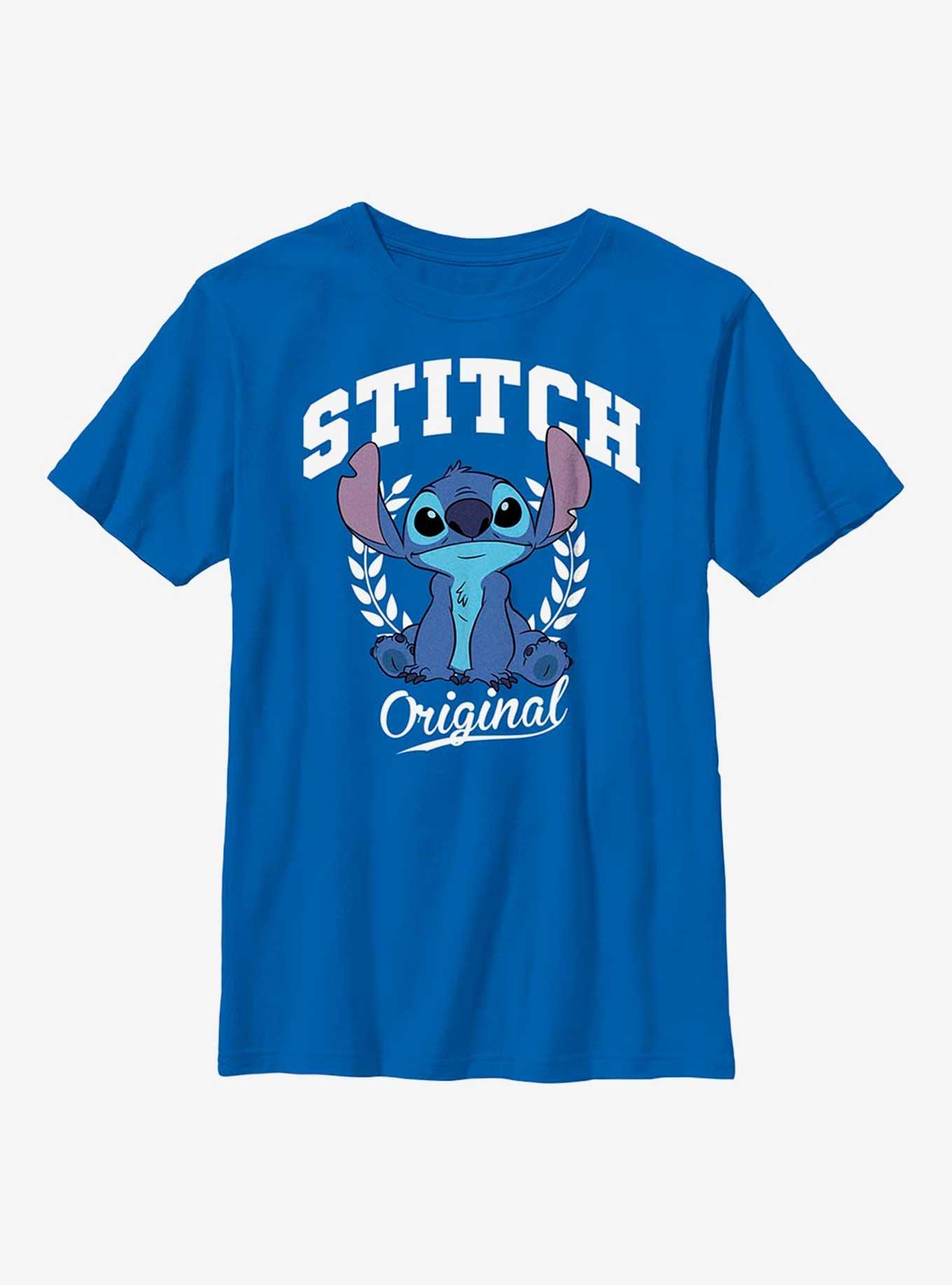 Disney Lilo And Stitch Original Youth T-Shirt, ROYAL, hi-res view 1