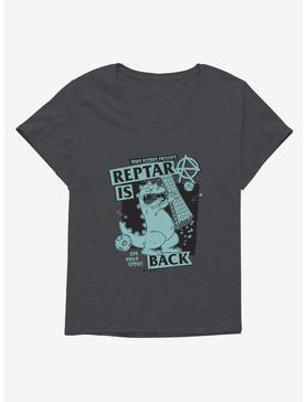 Rugrats Punk Poster Reptar Is Back Girls T-Shirt Plus Size, , hi-res