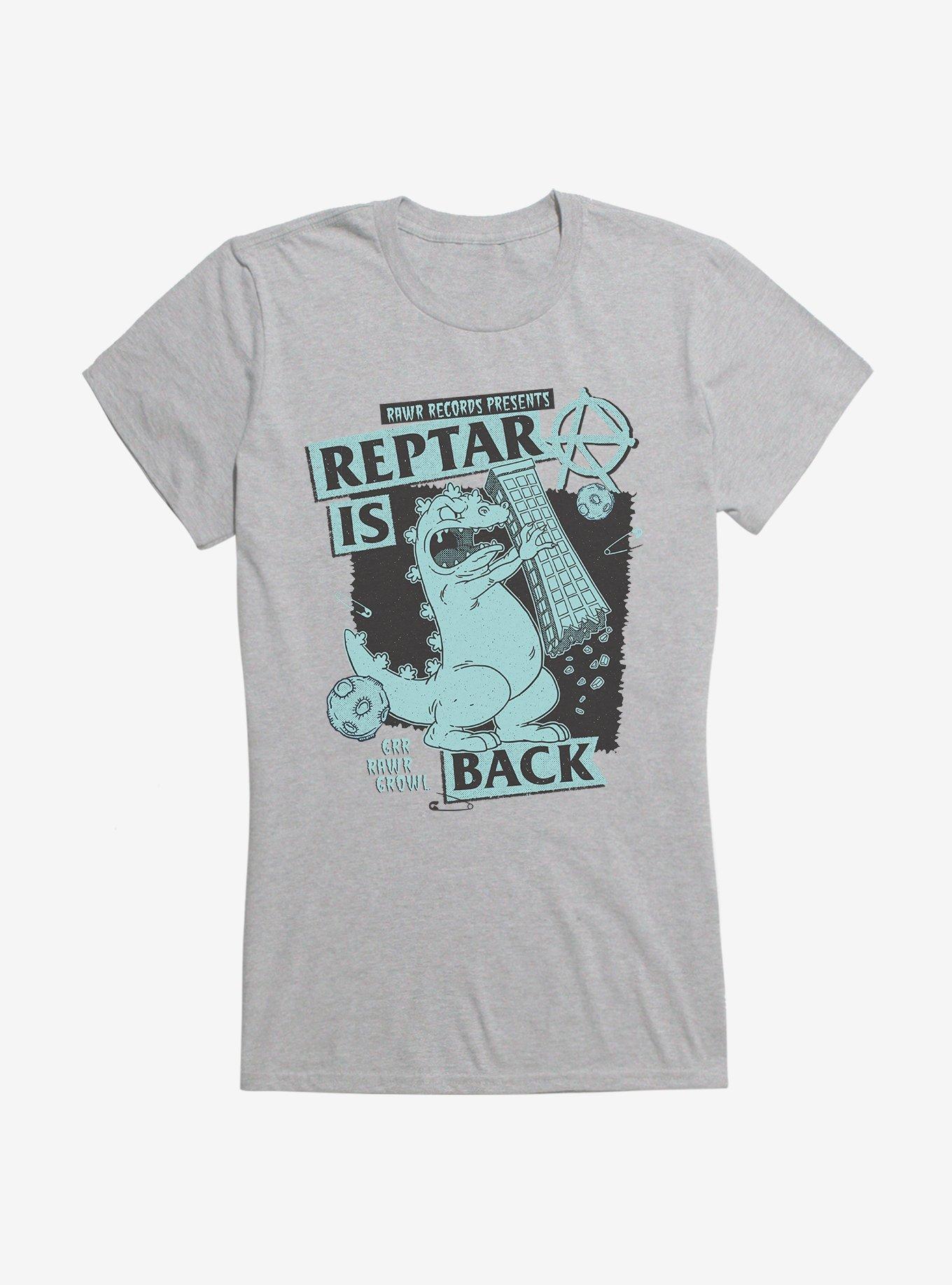 Rugrats Punk Poster Reptar Is Back Girls T-Shirt | Hot Topic