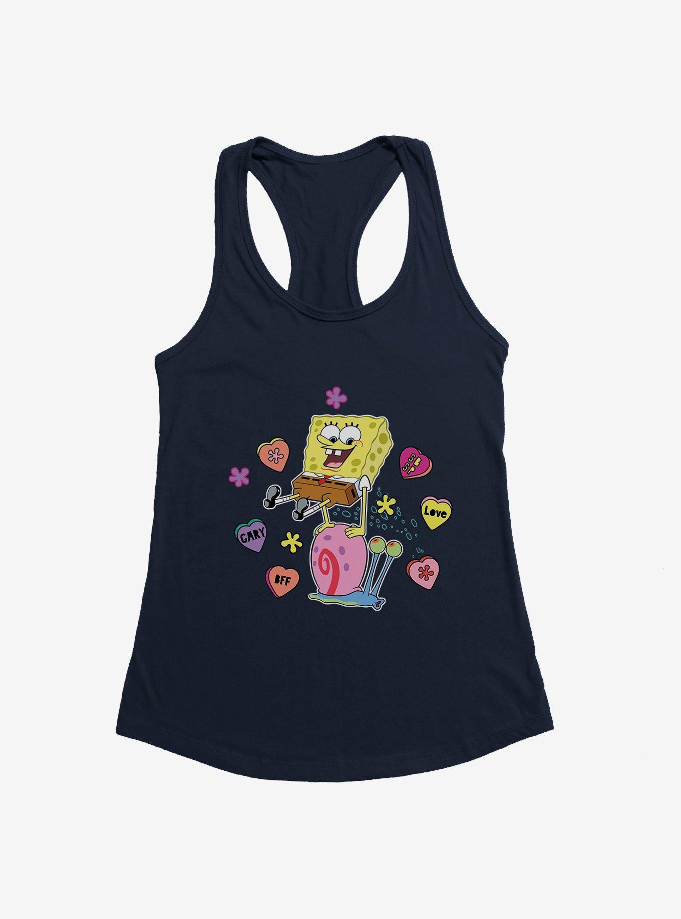 SpongeBob SquarePants Valentine Conversation Hearts Girls Tank, , hi-res