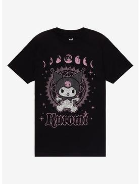 Kuromi Cosmic Moon Phase Boyfriend Fit Girls T-Shirt, , hi-res