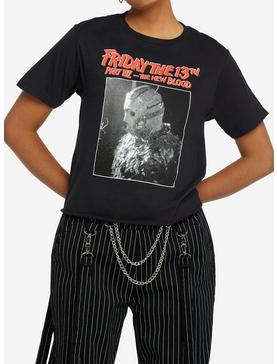 Friday The 13th Part VII: The New Blood Girls Crop T-Shirt, , hi-res