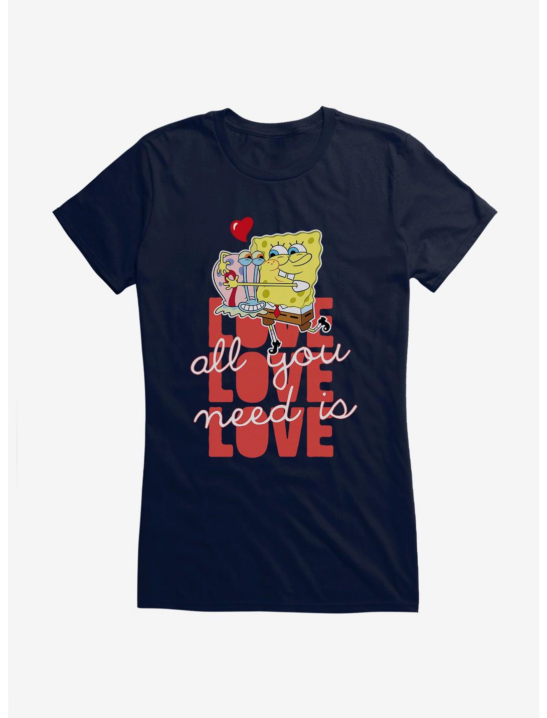 SpongeBob SquarePants All You Need Is Love Girls T-Shirt, , hi-res
