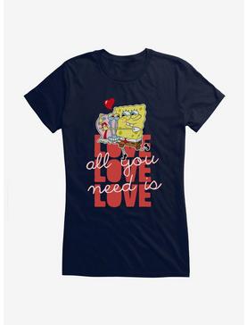 SpongeBob SquarePants All You Need Is Love Girls T-Shirt, , hi-res