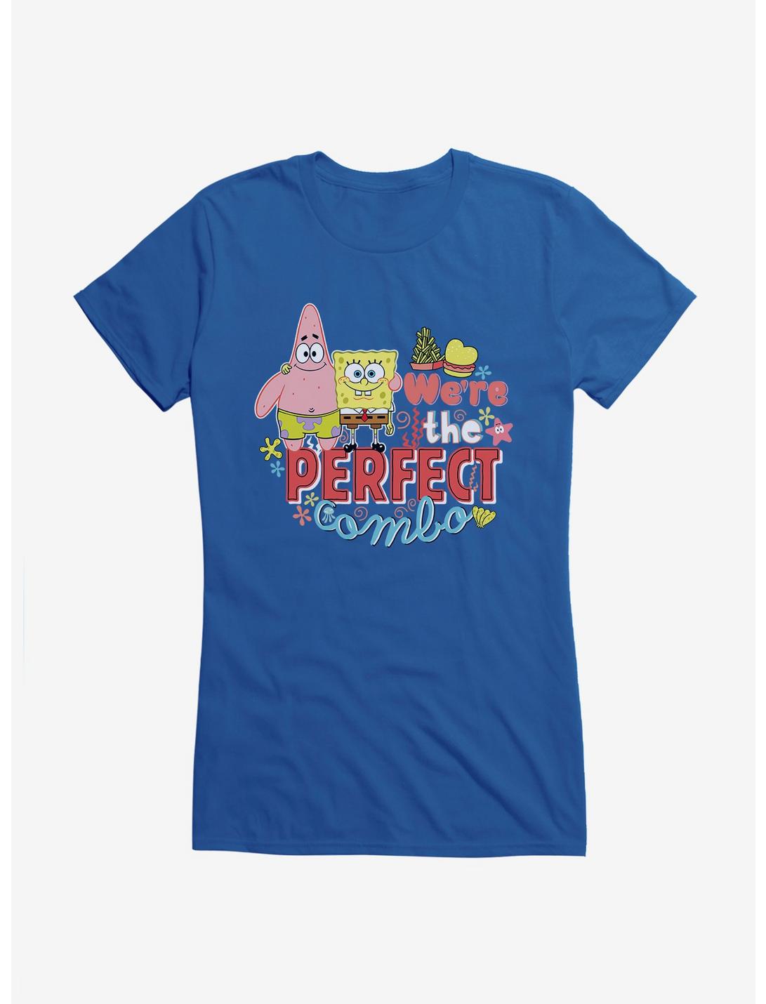 SpongeBob SquarePants We're The Perfect Combo Girls T-Shirt, ROYAL, hi-res
