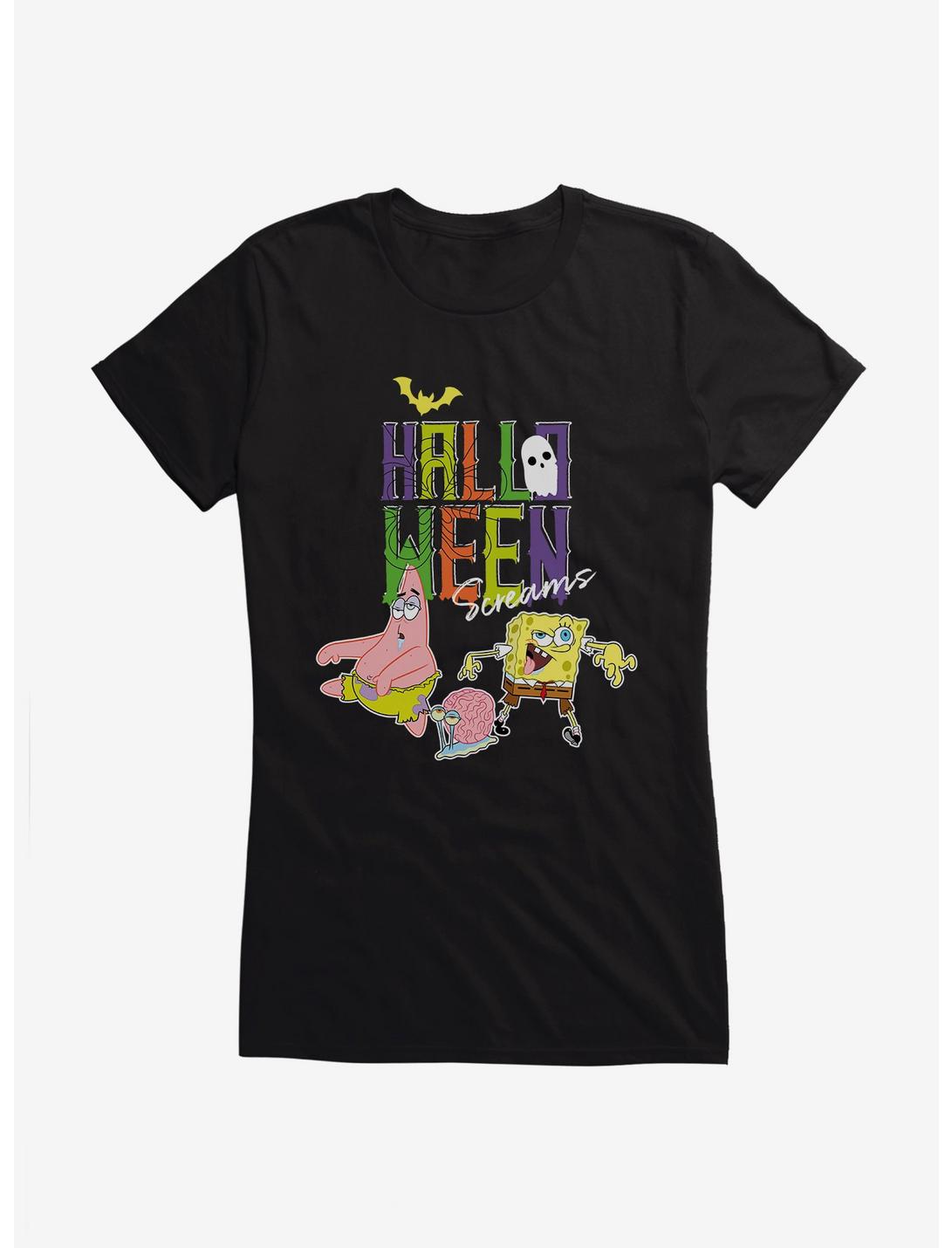 SpongeBob SquarePants Halloween Screams Girls T-Shirt, , hi-res