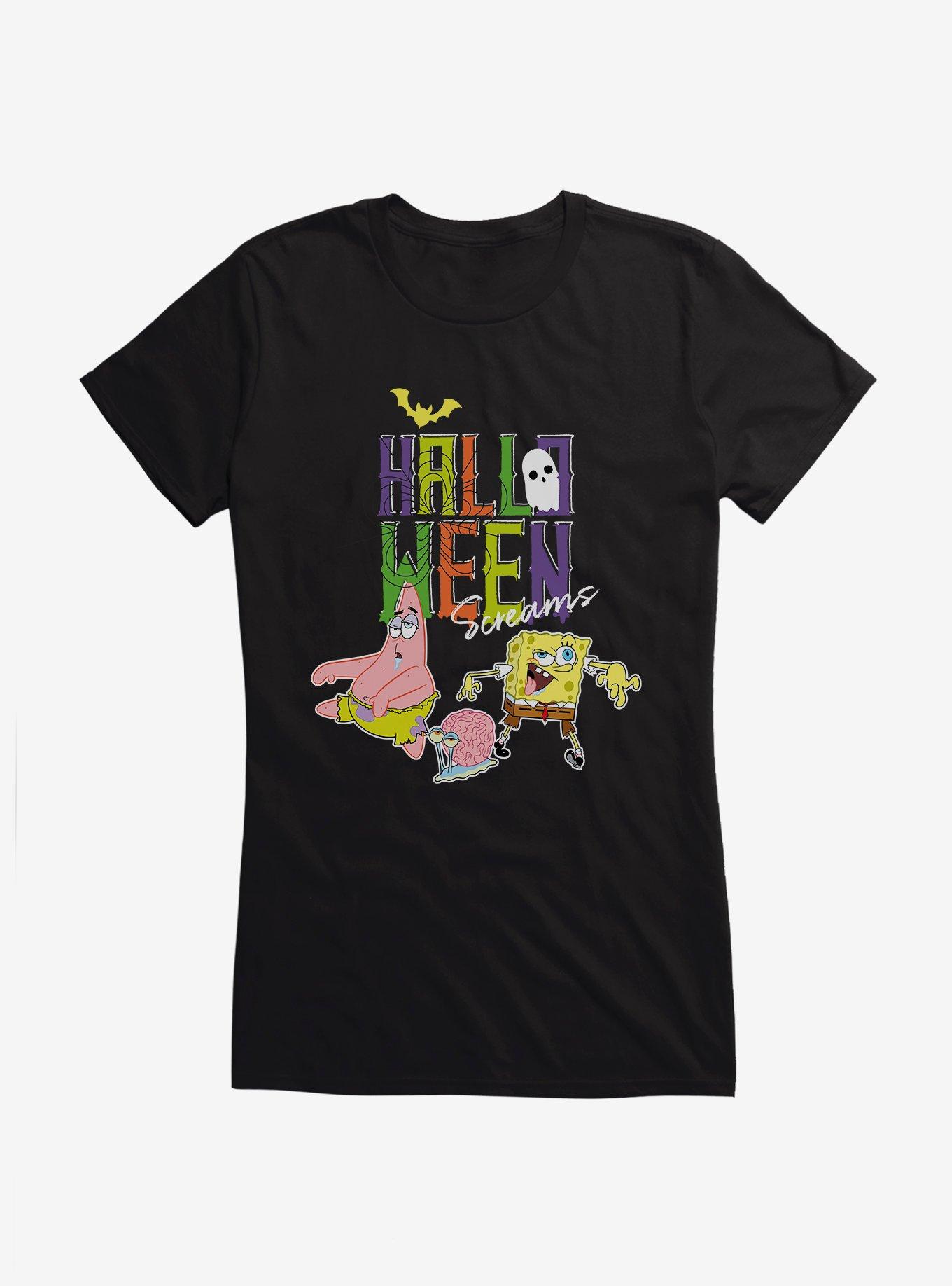 SpongeBob SquarePants Halloween Screams Girls T-Shirt, , hi-res