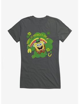 SpongeBob SquarePants Happy St. Patrick's Day Girls T-Shirt, , hi-res