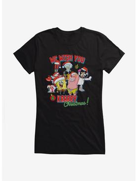 SpongeBob SquarePants Krabby Christmas Girls T-Shirt, , hi-res