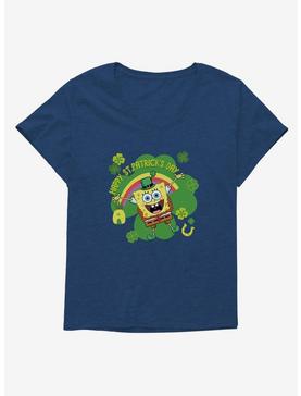 SpongeBob SquarePants Happy St. Patrick's Day Girls T-Shirt Plus Size, , hi-res
