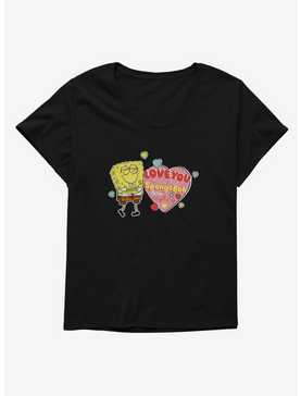 SpongeBob SquarePants Love You More Than Girls T-Shirt Plus Size, , hi-res