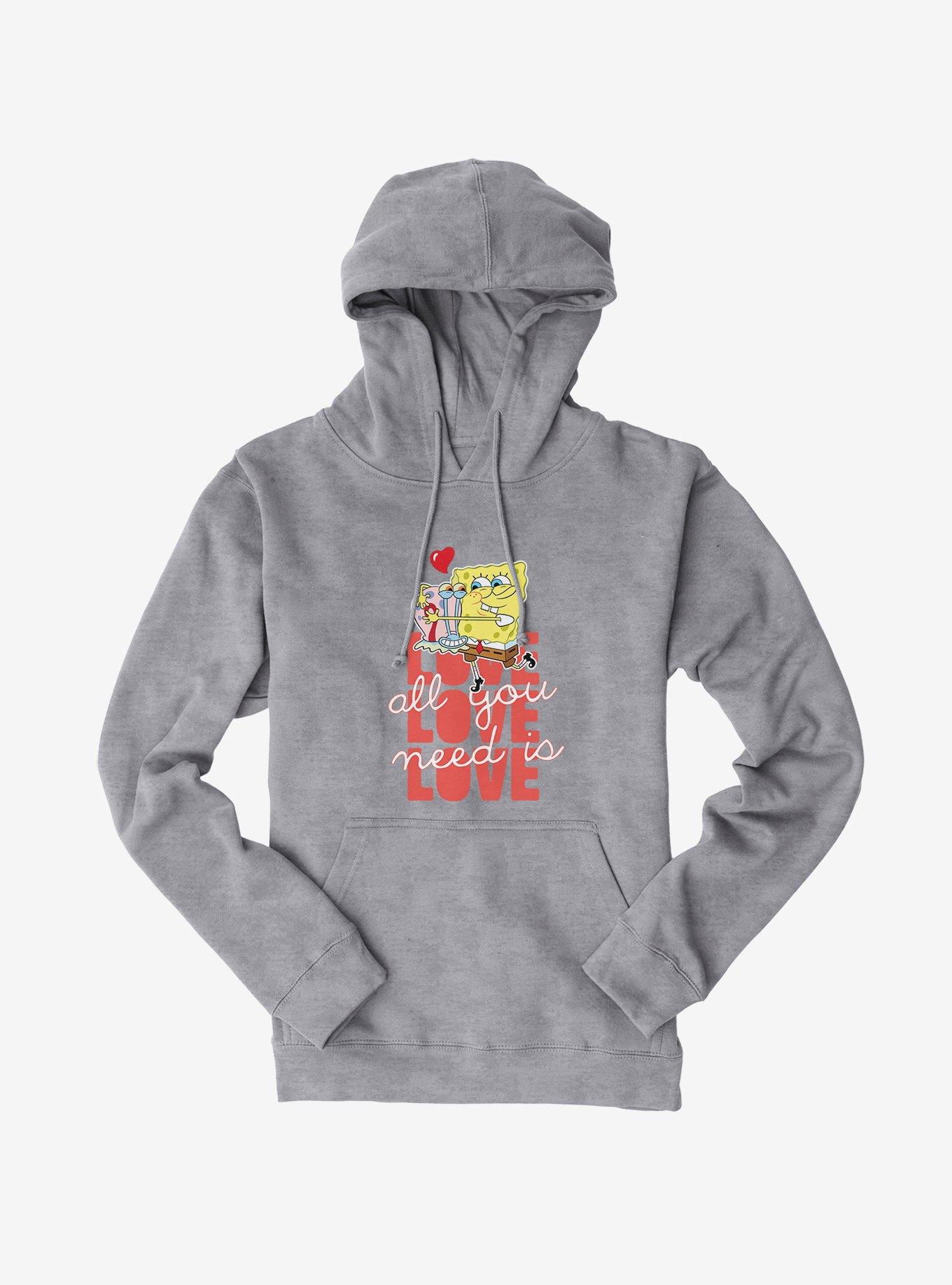 SpongeBob SquarePants All You Need Is Love Hoodie, , hi-res