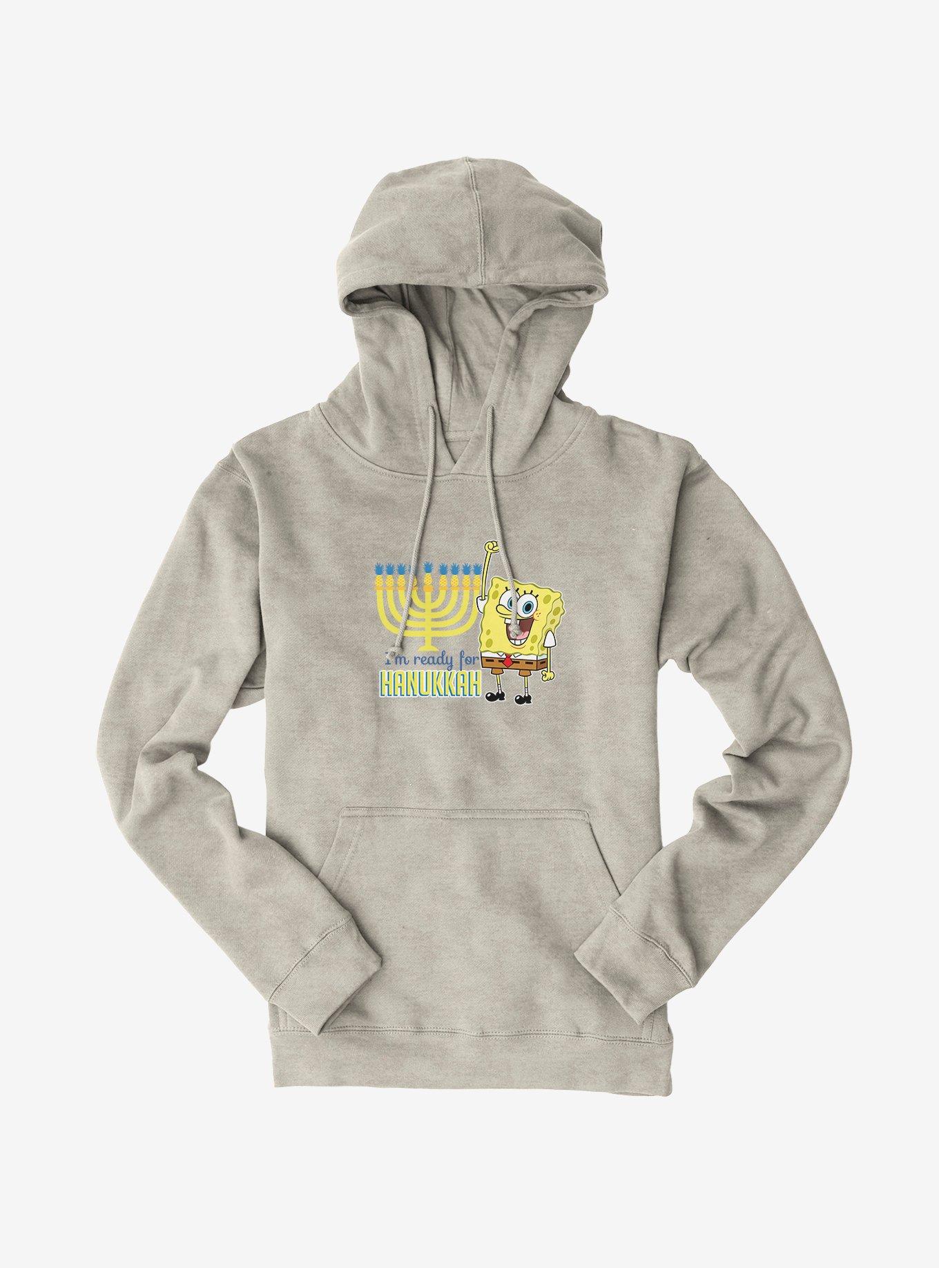 SpongeBob SquarePants I'm Ready For Hanukkah Hoodie, , hi-res