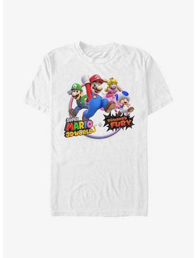 Nintendo Super Mario 3D World Bowser's Fury Group T-Shirt, , hi-res