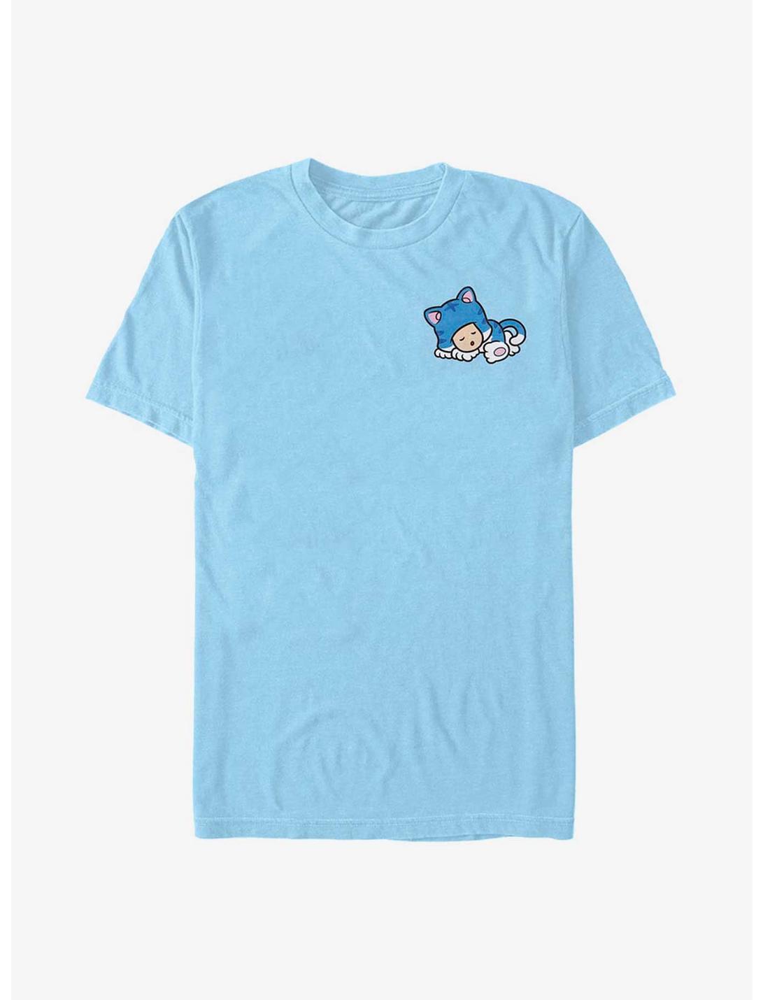 Nintendo Cat Toad Nappy Time T-Shirt, LT BLUE, hi-res