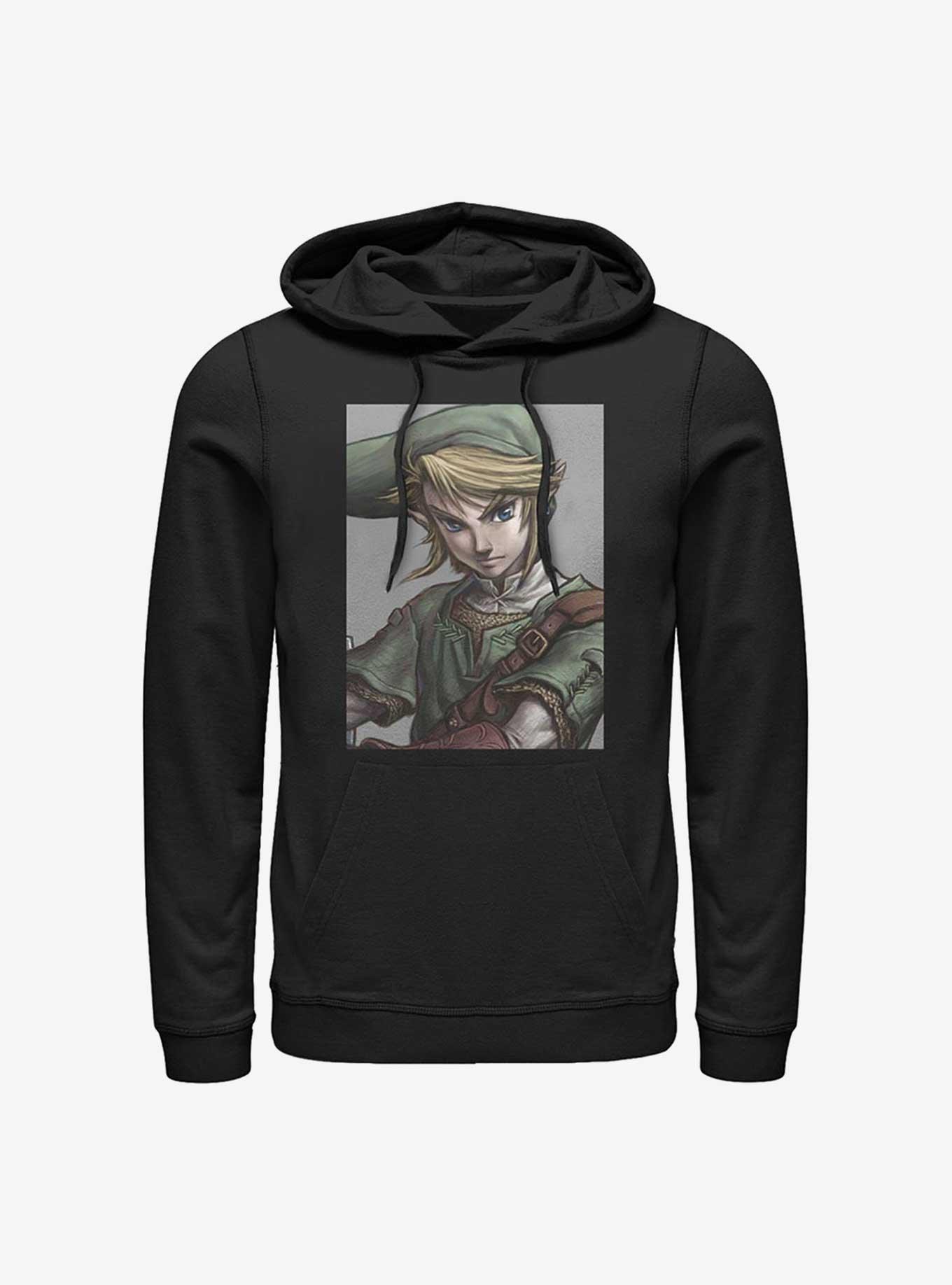 Nintendo The Legend Of Zelda Link Portrait Hoodie, , hi-res