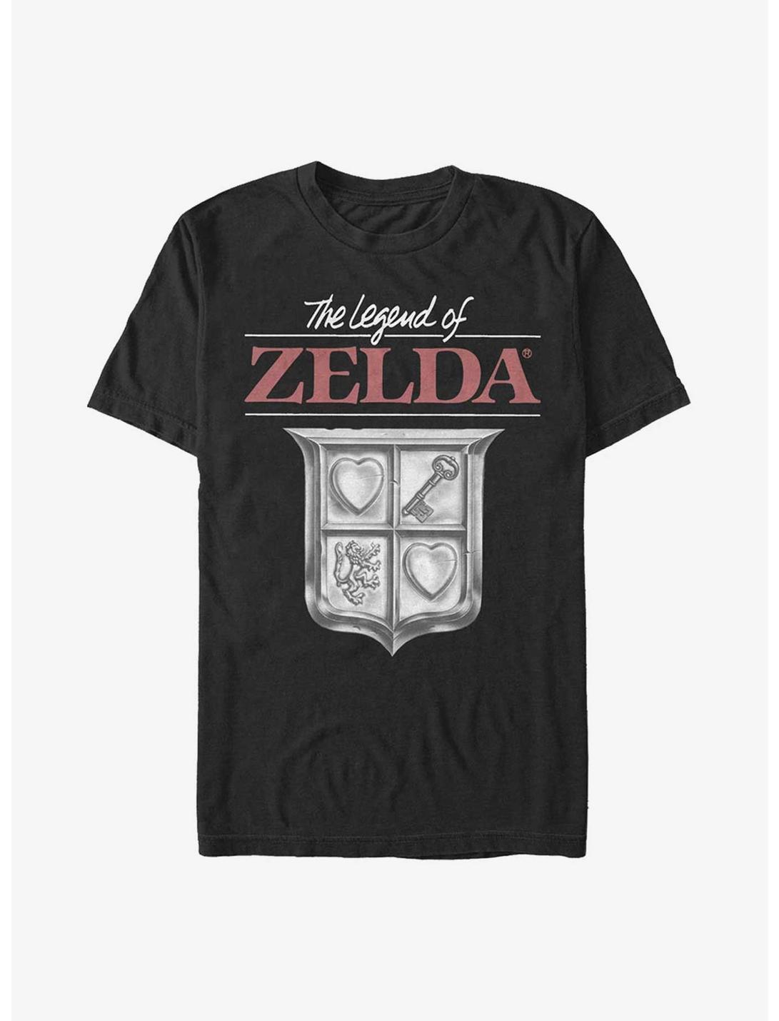Nintendo The Legend Of Zelda Classic T-Shirt, BLACK, hi-res