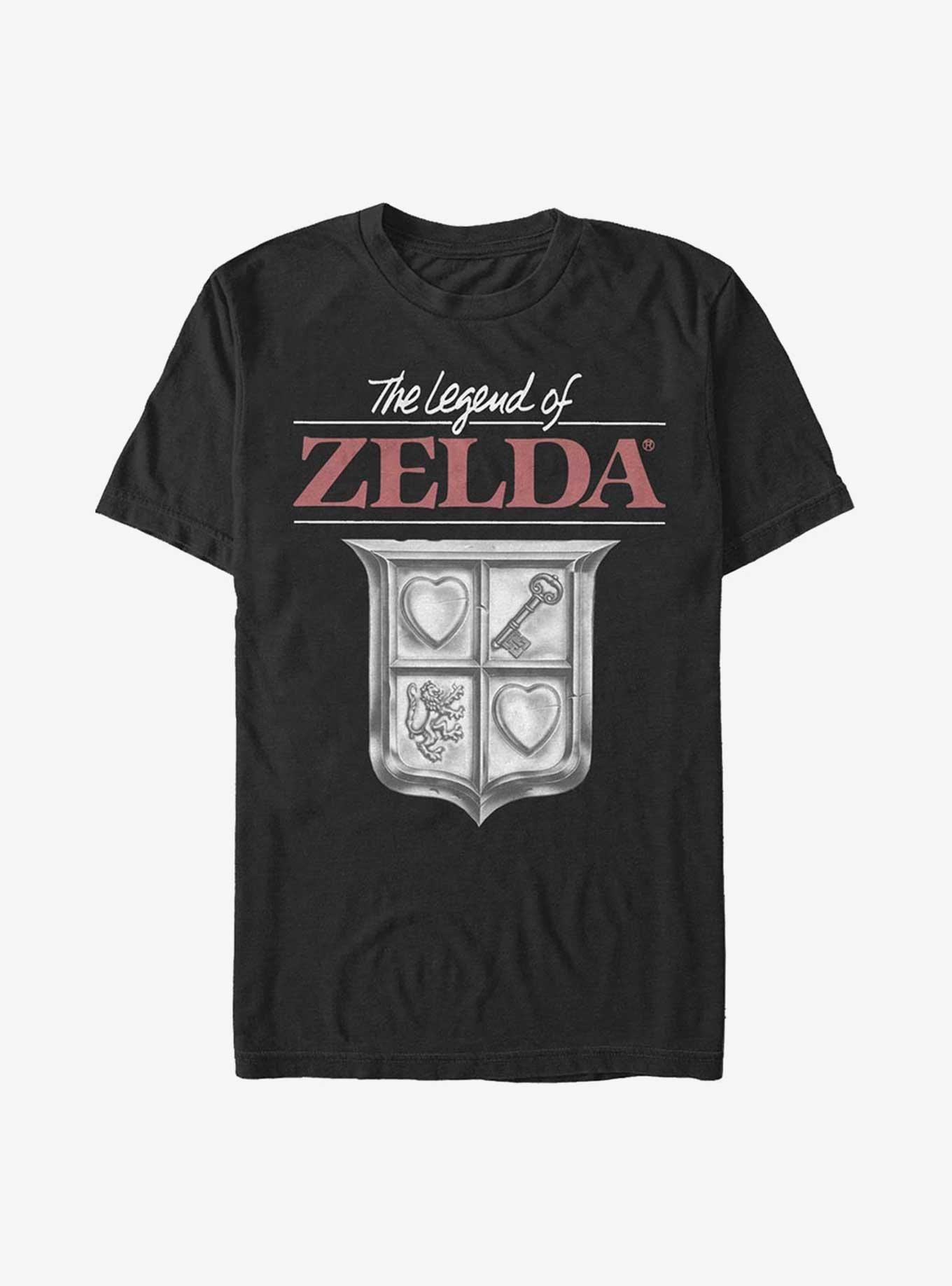 Nintendo The Legend Of Zelda Classic T-Shirt, BLACK, hi-res