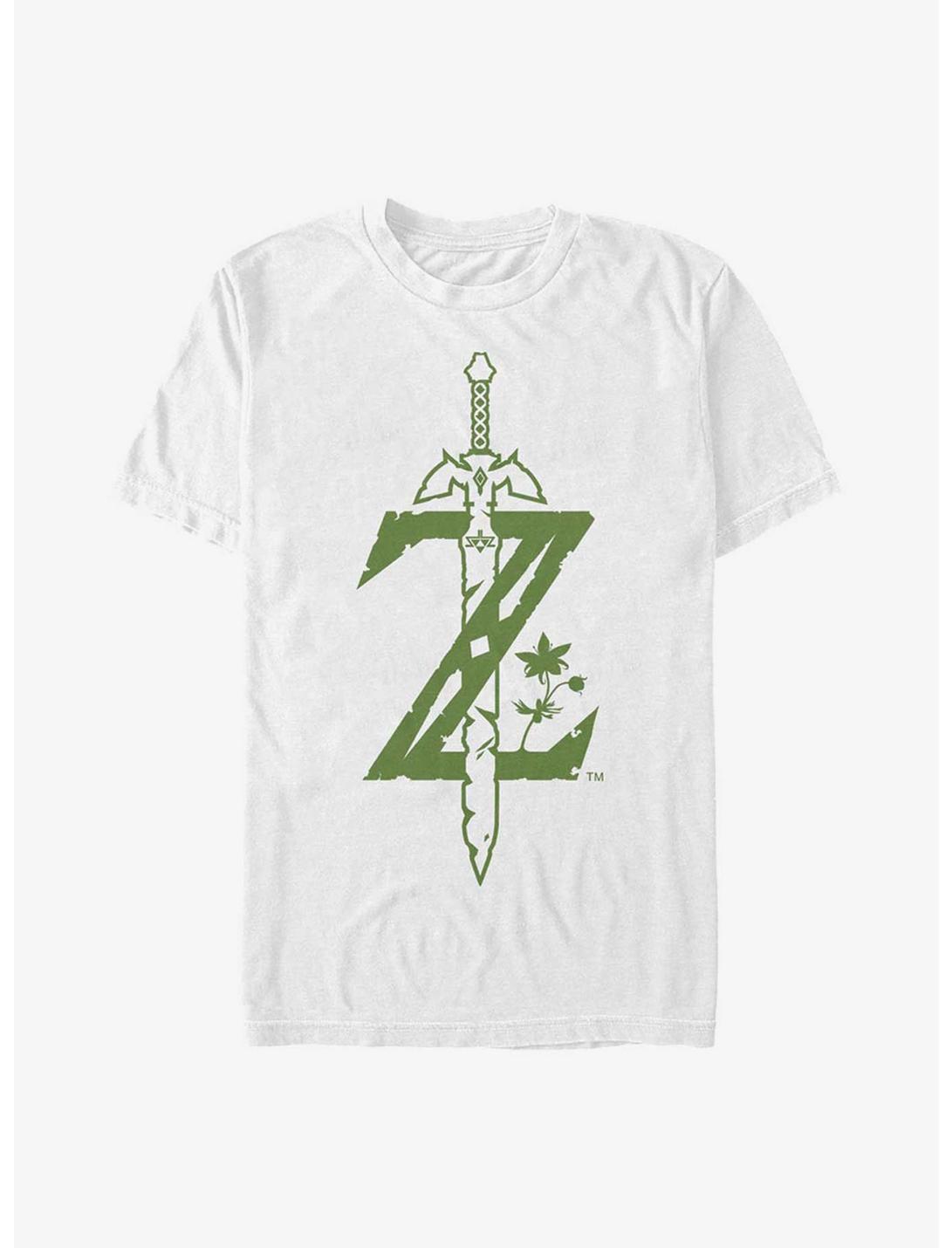 Nintendo The Legend Of Zelda Master Sword T-Shirt, WHITE, hi-res