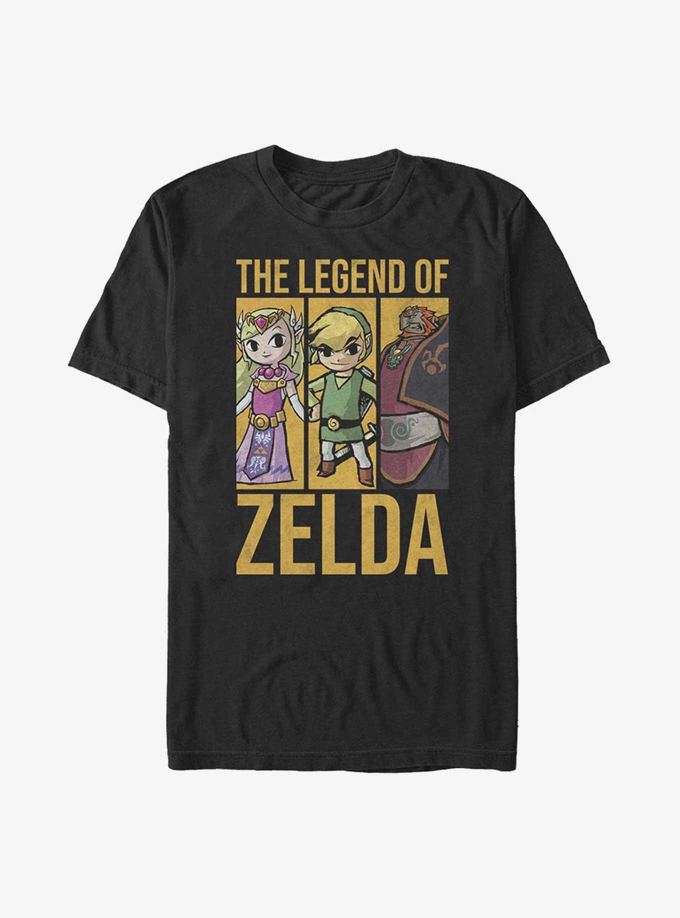 Nintendo The Legend Of Zelda Zelda Trio TShirt