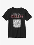 Nintendo The Legend Of Zelda Classic Youth T-Shirt, BLACK, hi-res