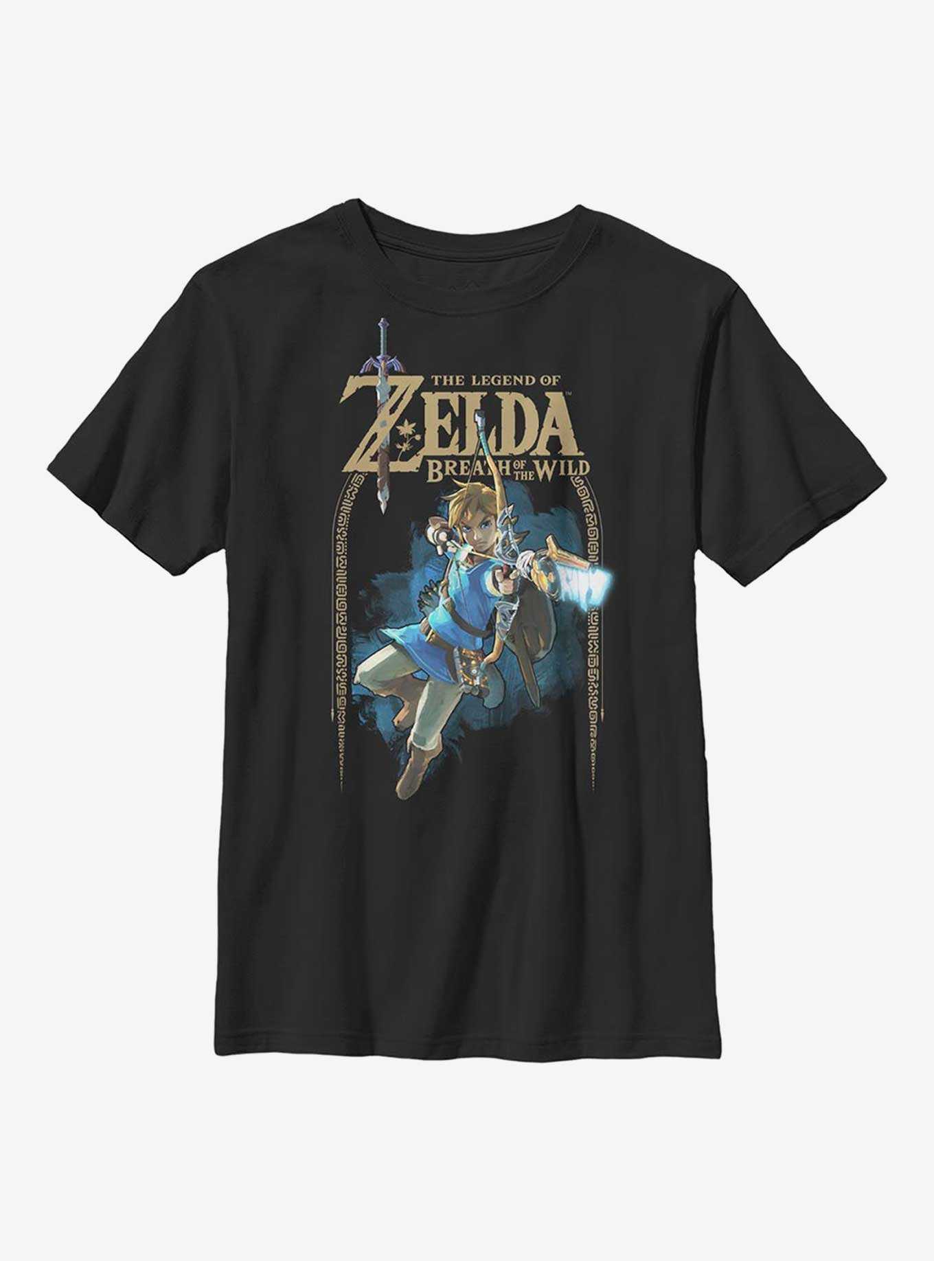 Nintendo The Legend Of Zelda Breath Of The Wild Arch Youth T-Shirt, , hi-res