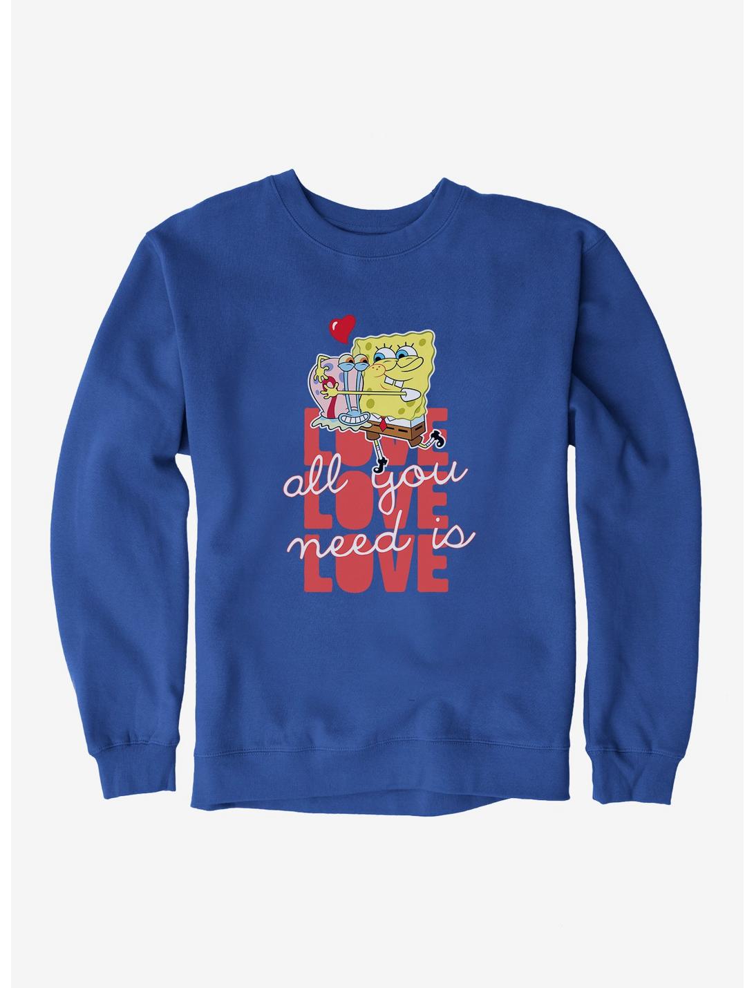 SpongeBob SquarePants All You Need Is Love Sweatshirt, , hi-res