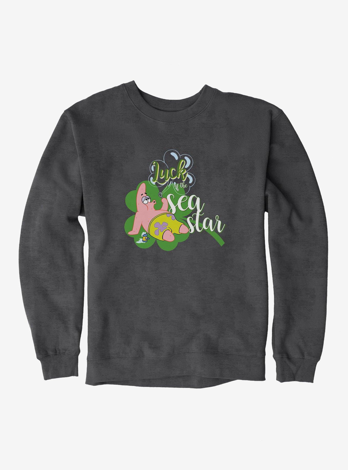 SpongeBob SquarePants Luck Of The Sea Star Sweatshirt, , hi-res