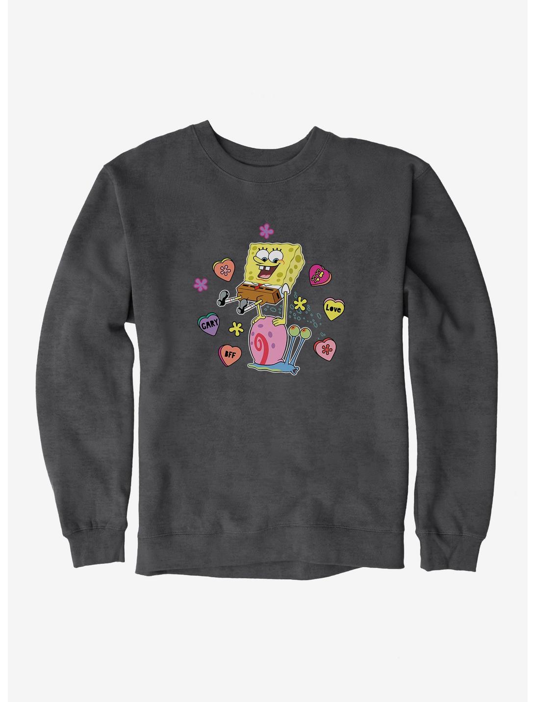 SpongeBob SquarePants Valentine Conversation Hearts Sweatshirt, , hi-res