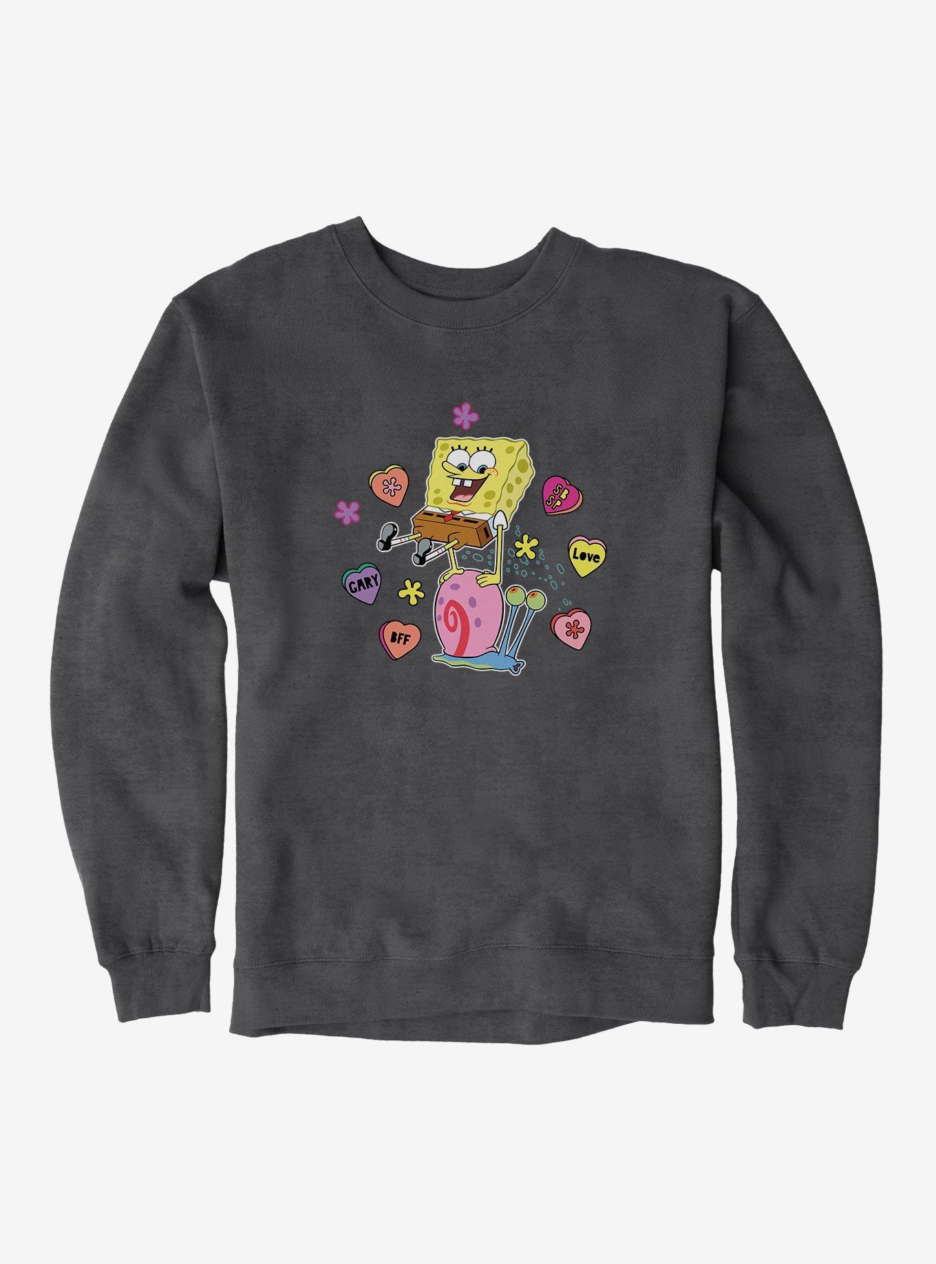 SpongeBob SquarePants Valentine Conversation Hearts Sweatshirt, , hi-res