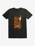 SpongeBob SquarePants Halloween Spooky Font T-Shirt, , hi-res