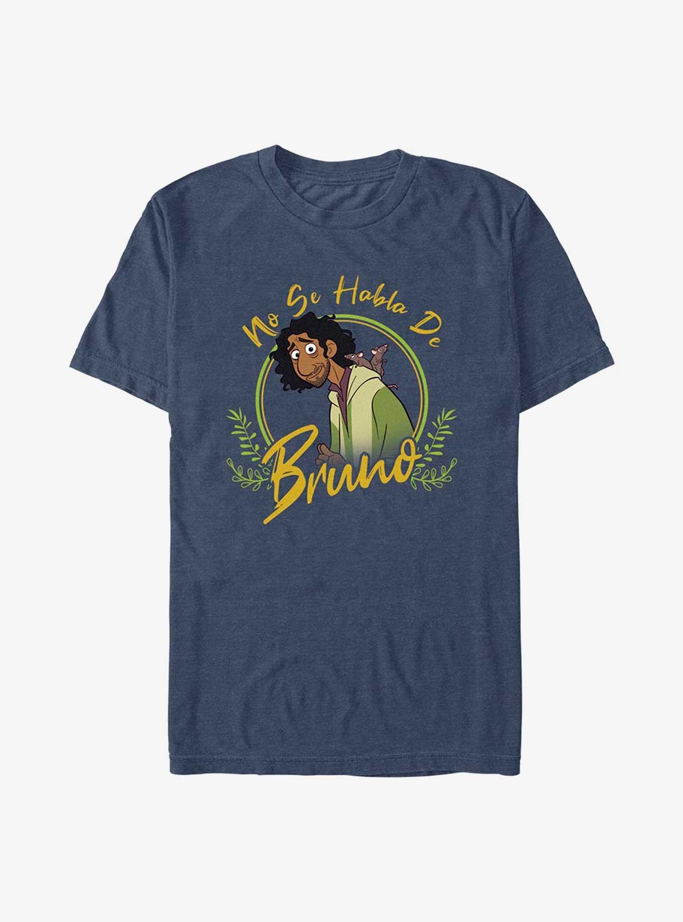 Disney Encanto No Se Habla De Bruno T-Shirt, NAVY HTR, hi-res