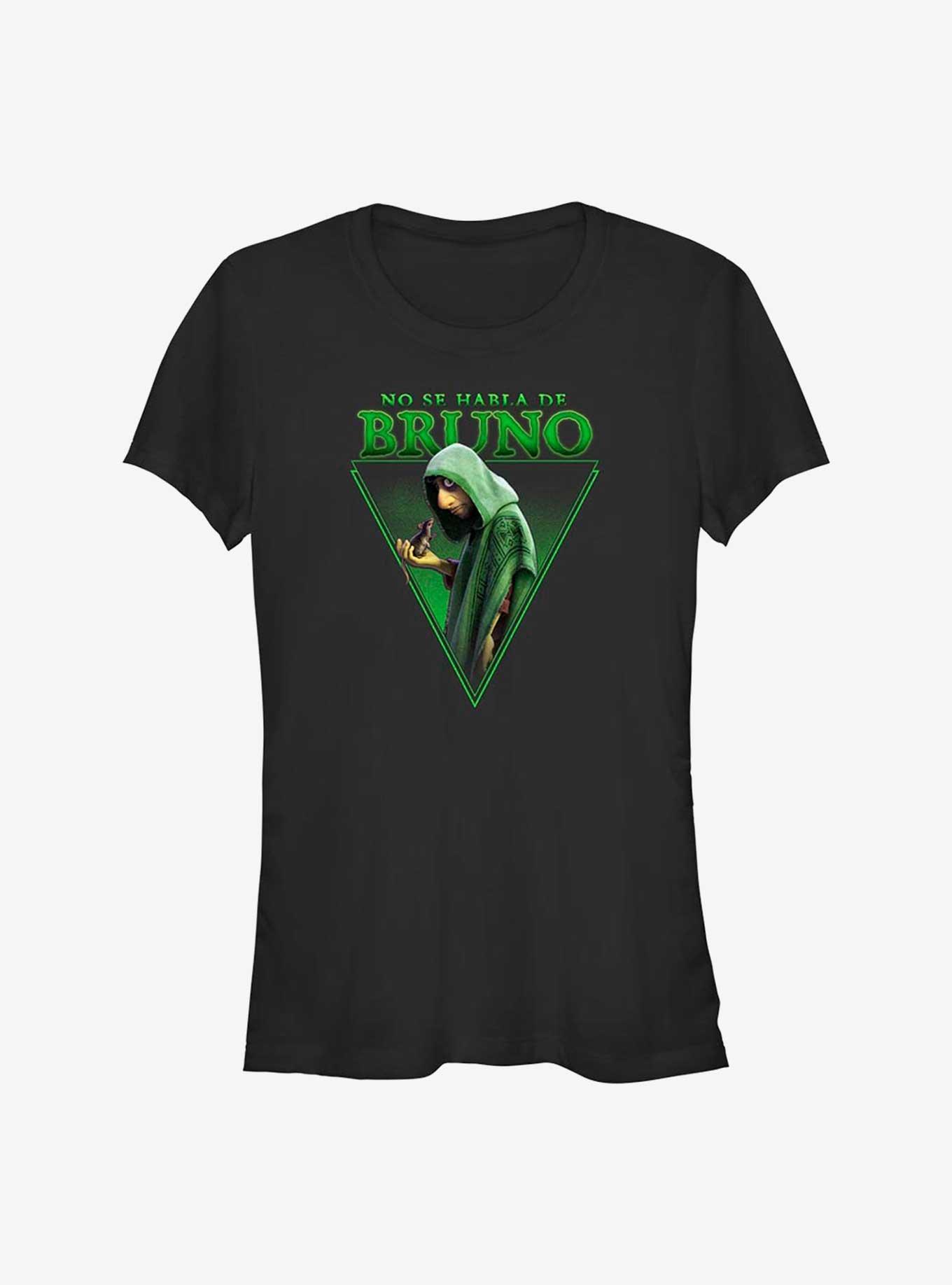 Disney Encanto Spanish Don't Talk About Bruno Girls T-Shirt, BLACK, hi-res