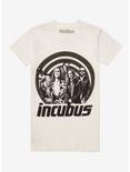 Incubus Group Target Boyfriend Fit Girls T-Shirt, CREAM, hi-res