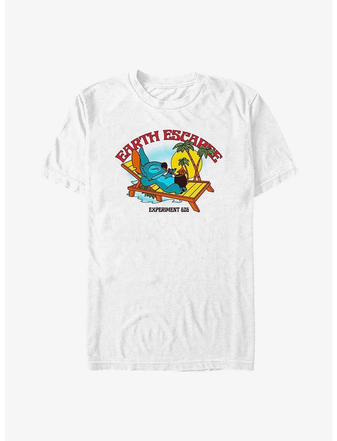 Disney Lilo & Stitch Not Lazy T-Shirt, WHITE, hi-res