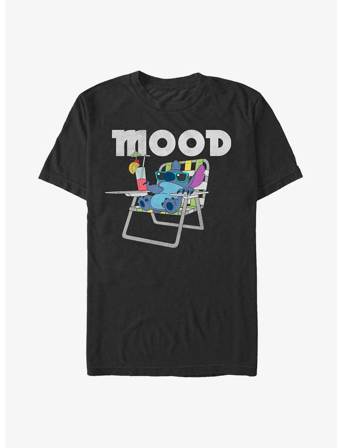Disney Lilo & Stitch Mood T-Shirt, BLACK, hi-res