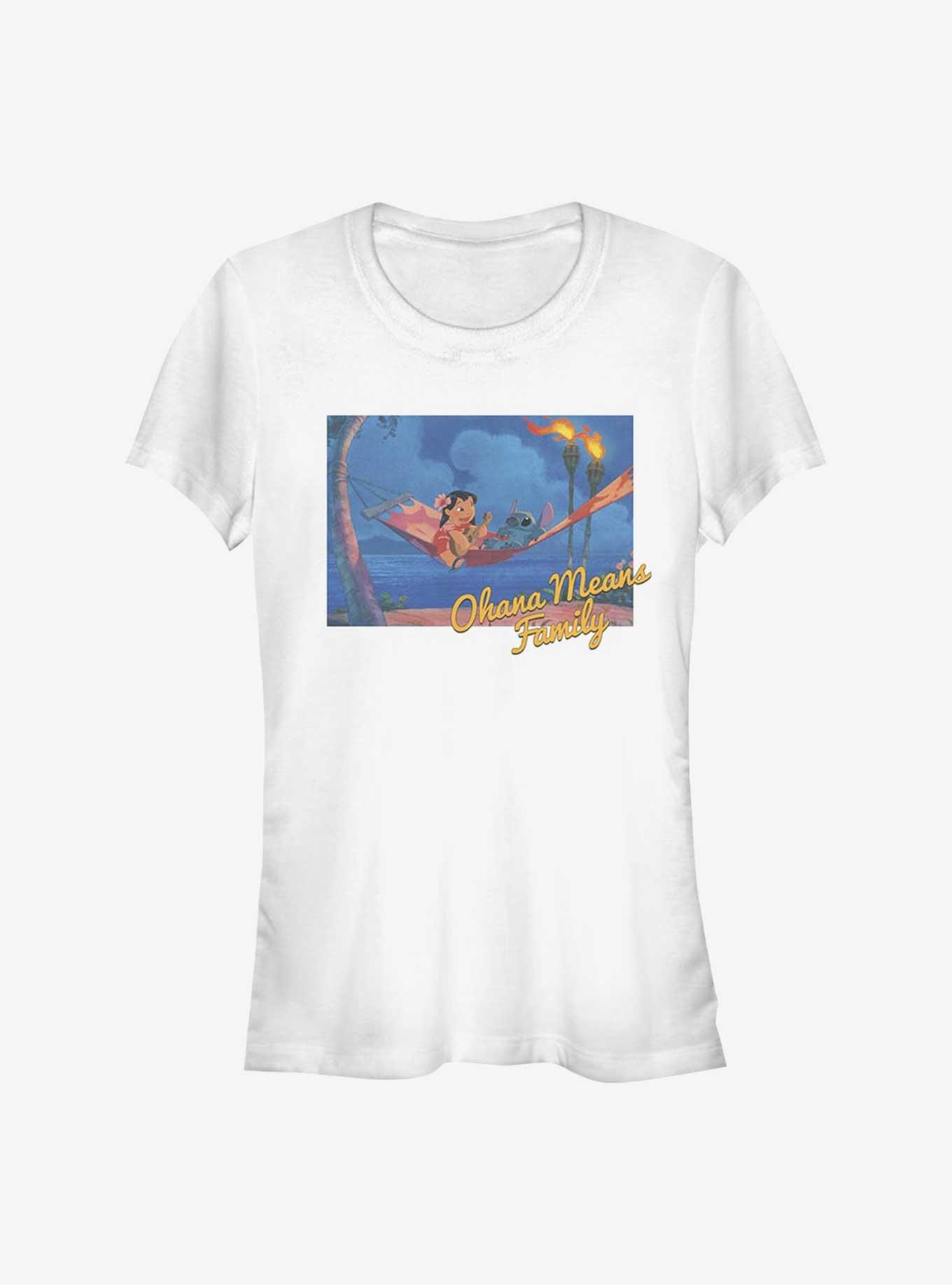 Disney Lilo & Stitch Ohana Hammock Girls T-Shirt, , hi-res