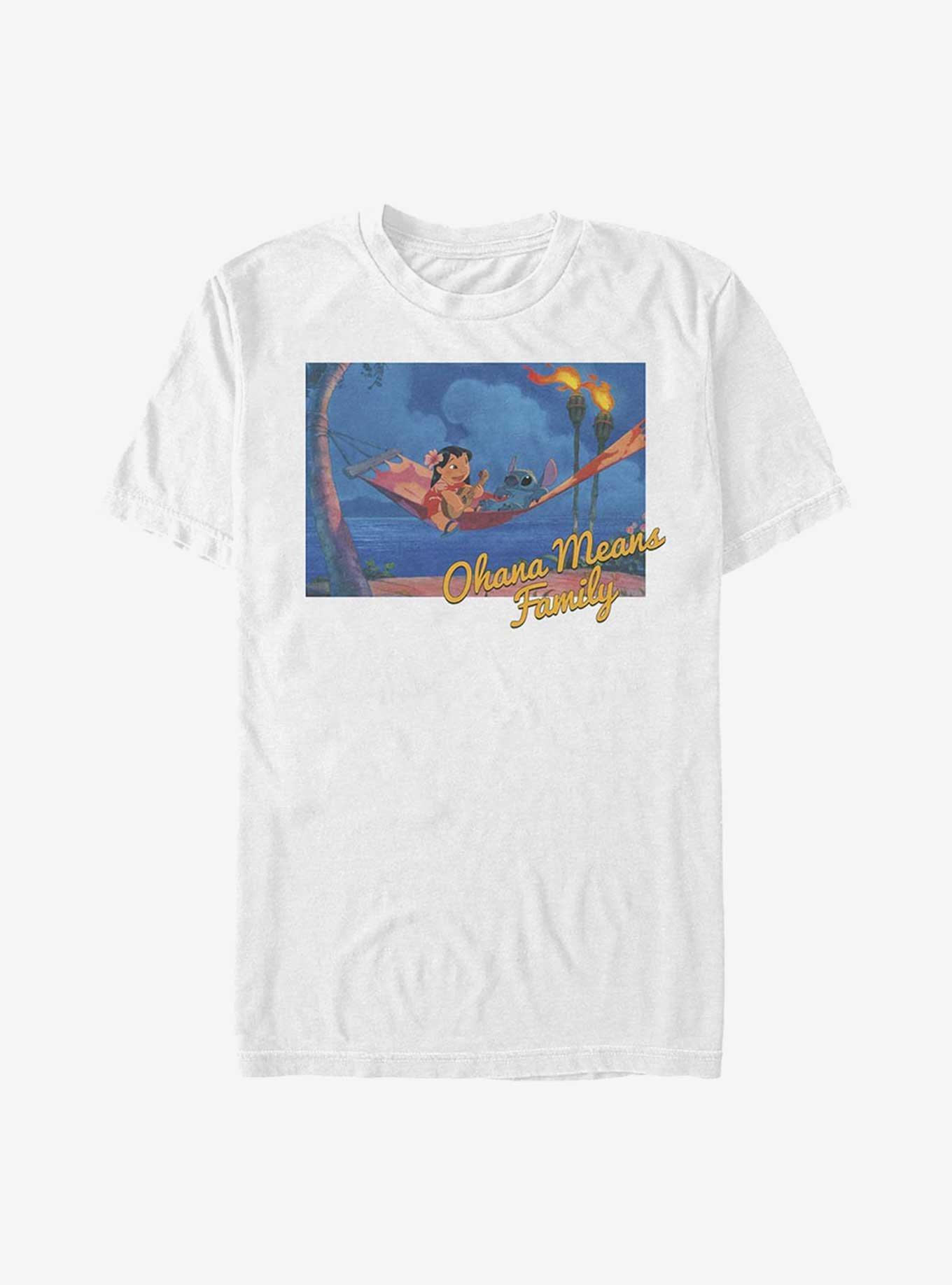 Disney Lilo & Stitch Ohana Hammock T-Shirt, , hi-res