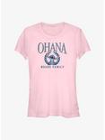 Disney Lilo & Stitch Collegiate Girls T-Shirt, LIGHT PINK, hi-res