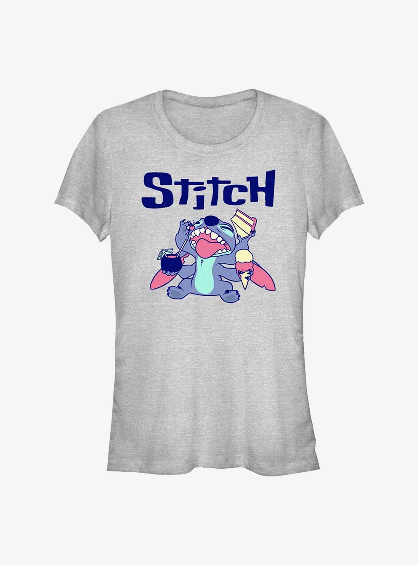 Disney Lilo & Stitch Desserts Girls T-Shirt, ATH HTR, hi-res
