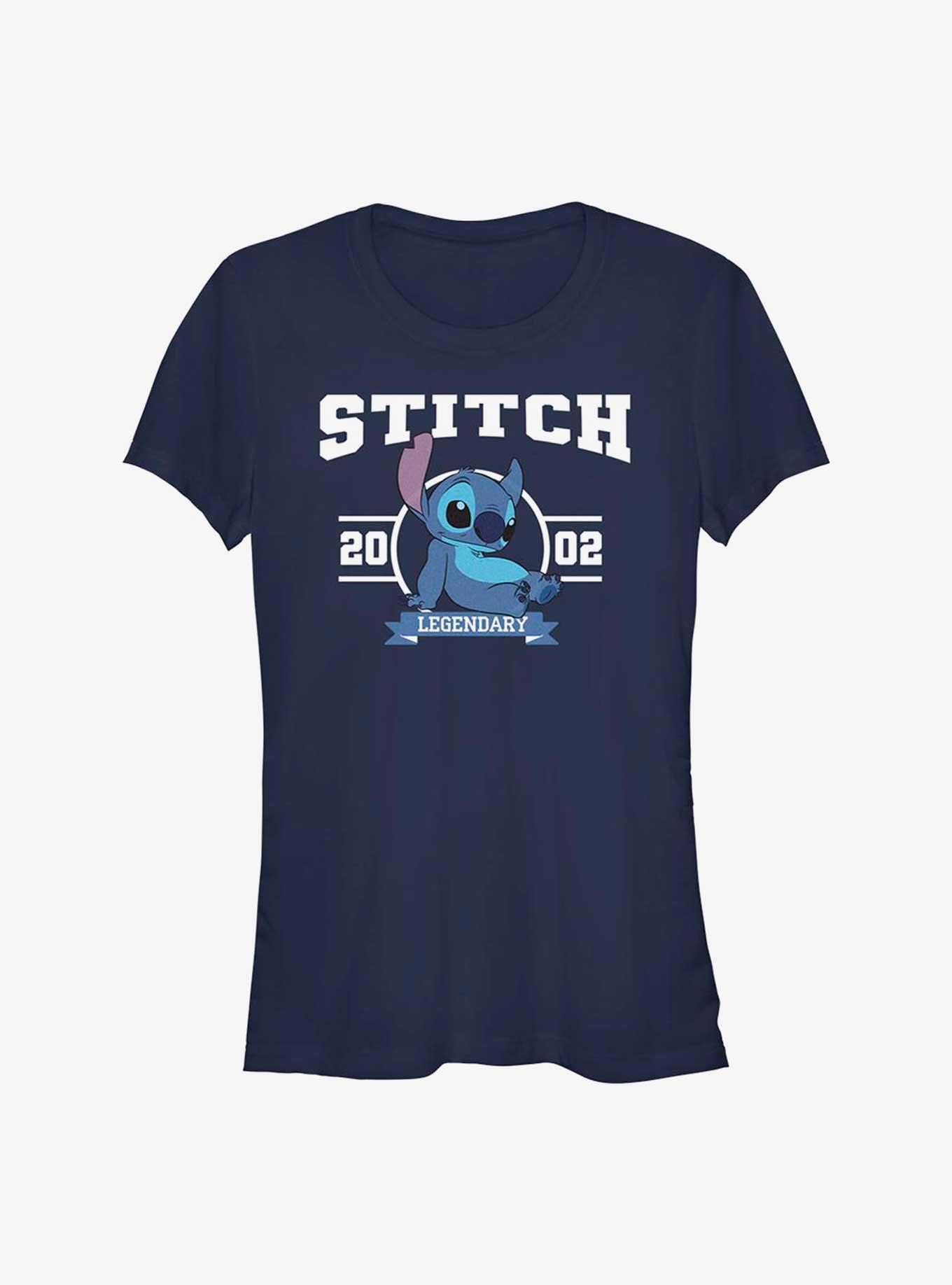 Disney Lilo & Stitch Est 2002 Girls T-Shirt, NAVY, hi-res