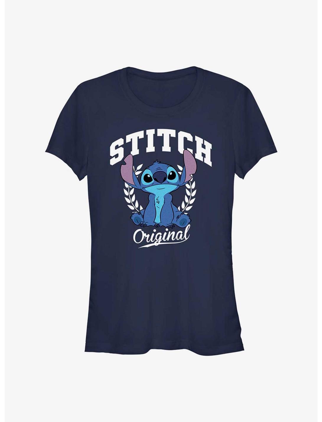 Dsny Lilo Stch Stitch Original Girls T-Shirt, NAVY, hi-res
