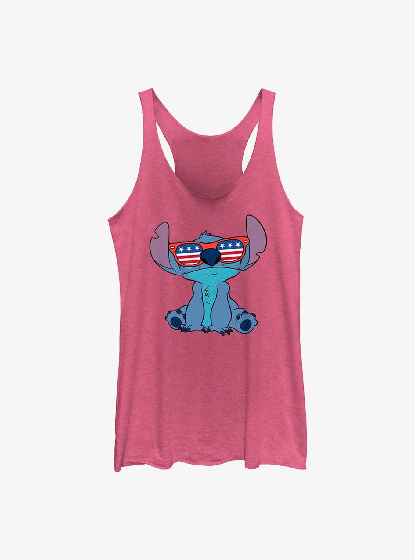 Disney Lilo & Stitch American Sunglasses Girls Raw Edge Tank, , hi-res