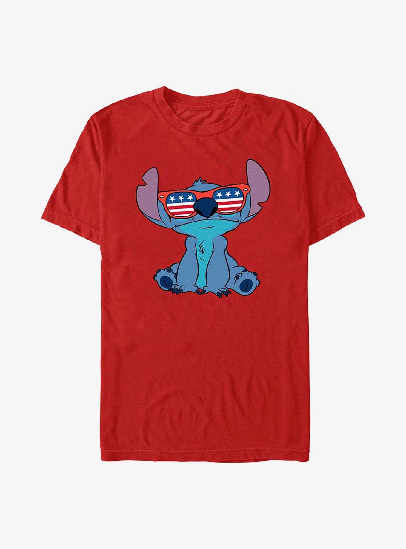Disney Lilo & Stitch American Sunglasses T-Shirt, , hi-res