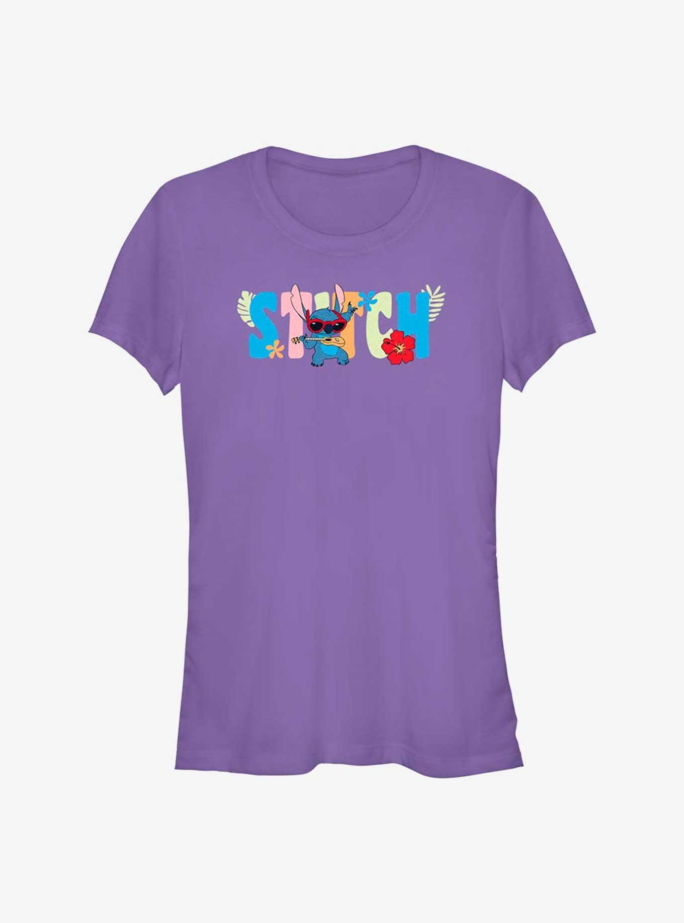 Disney Lilo & Stitch Tropic Shades Girls T-Shirt, PURPLE, hi-res