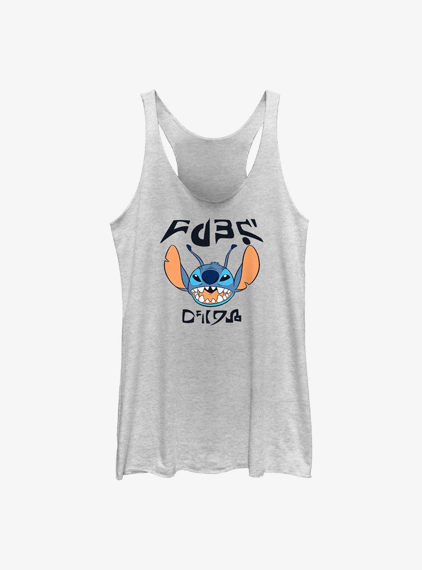 Disney Lilo & Stitch Crawl Girls Raw Edge Tank, , hi-res