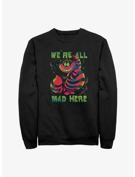 Disney Alice In Wonderland Cheshire Cat Rainbow Sweatshirt, , hi-res